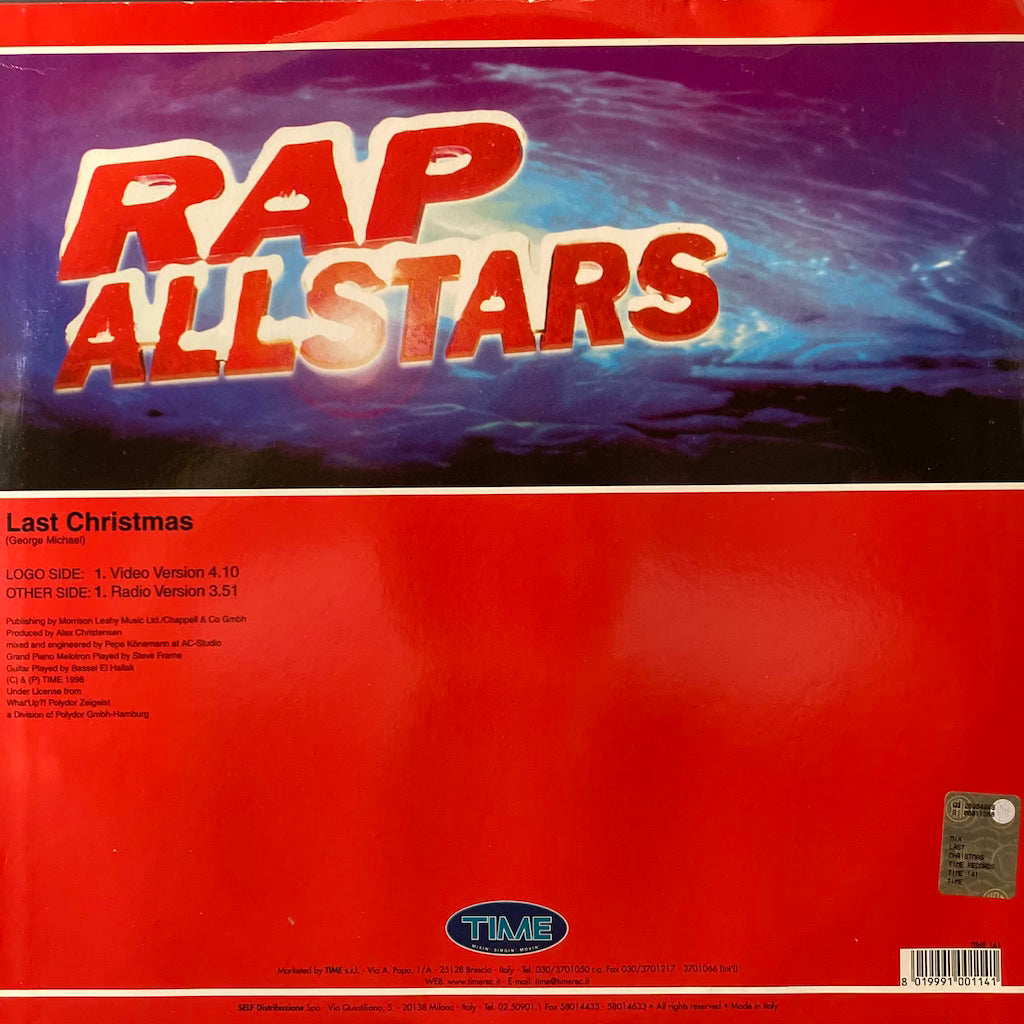 V/A - Rap All Stars - Last Christmas 12"