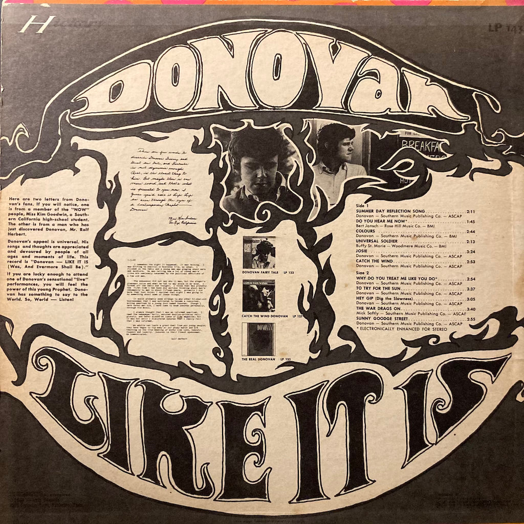 Donovan - Like It Is, Was and Evermore Shall Be