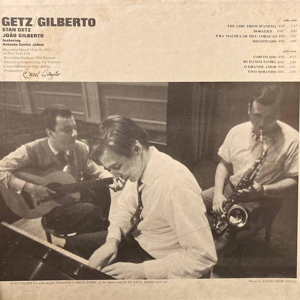 Stan Getz, Joao Gilberto ft. Antonio Carlos Jobim - Getz/Gilberto