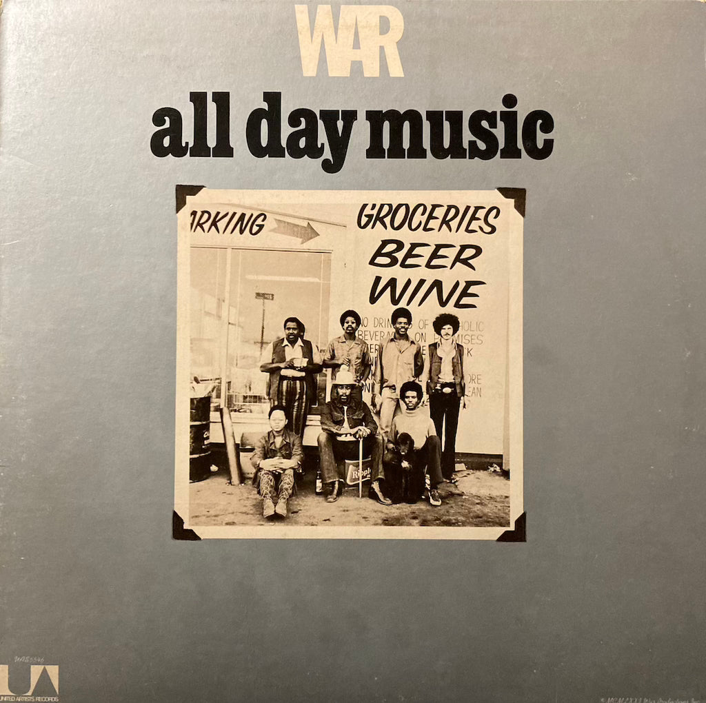 WAR - All Day Music [Incl. Poster]