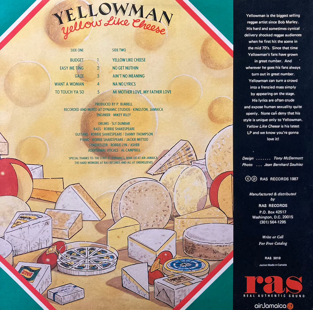 Yellowman - Yellow Like Cheese