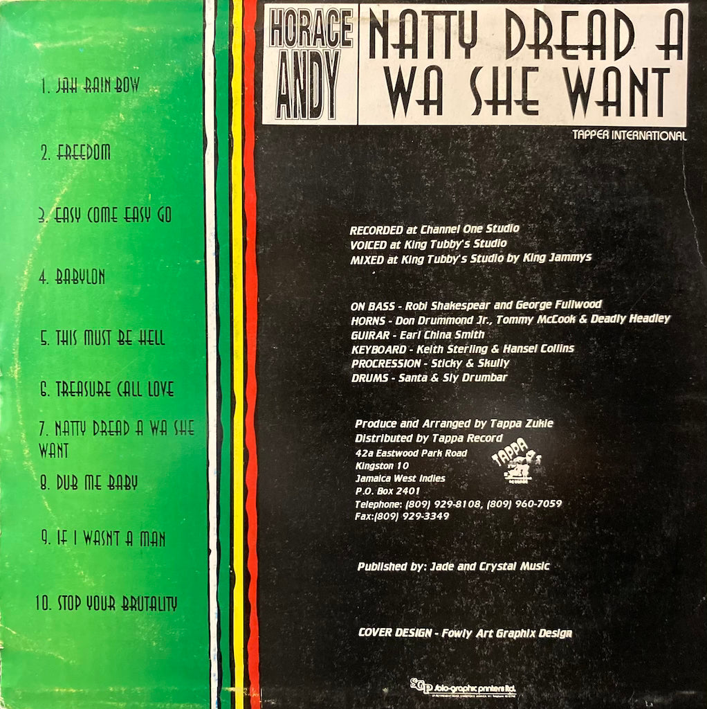 Horace Andy - Natty Dread A Wa She Want