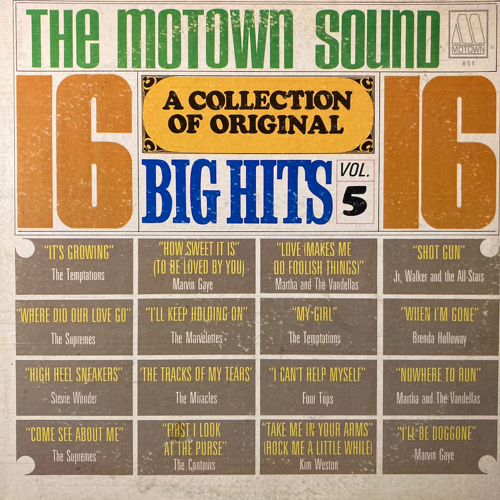 V/A - The Motown Sound - A Collection of 16 Original Big Hits Vol.5