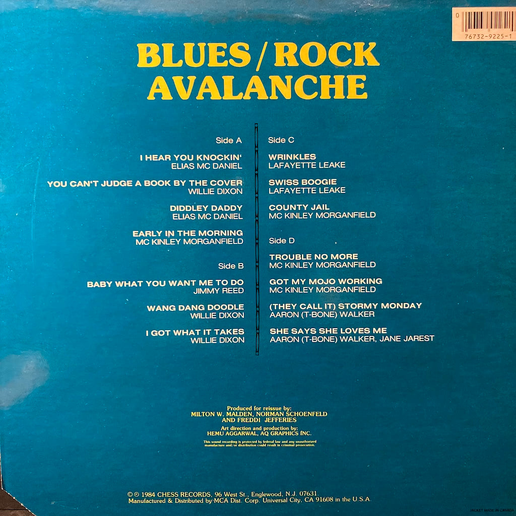 V/A - Blues Avalanche, Recorded Live At The Montreux Festival, Switzerland