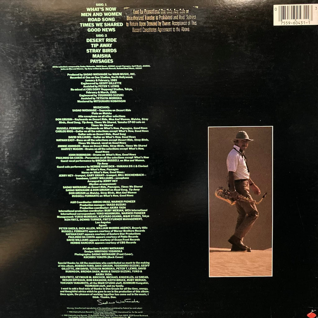 Sadao Watanabe - Maisha