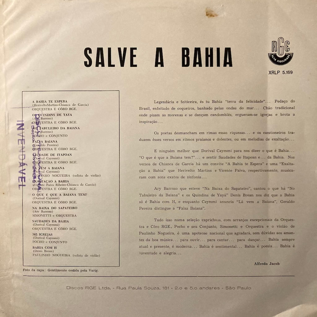 V/A - Save A Bahia