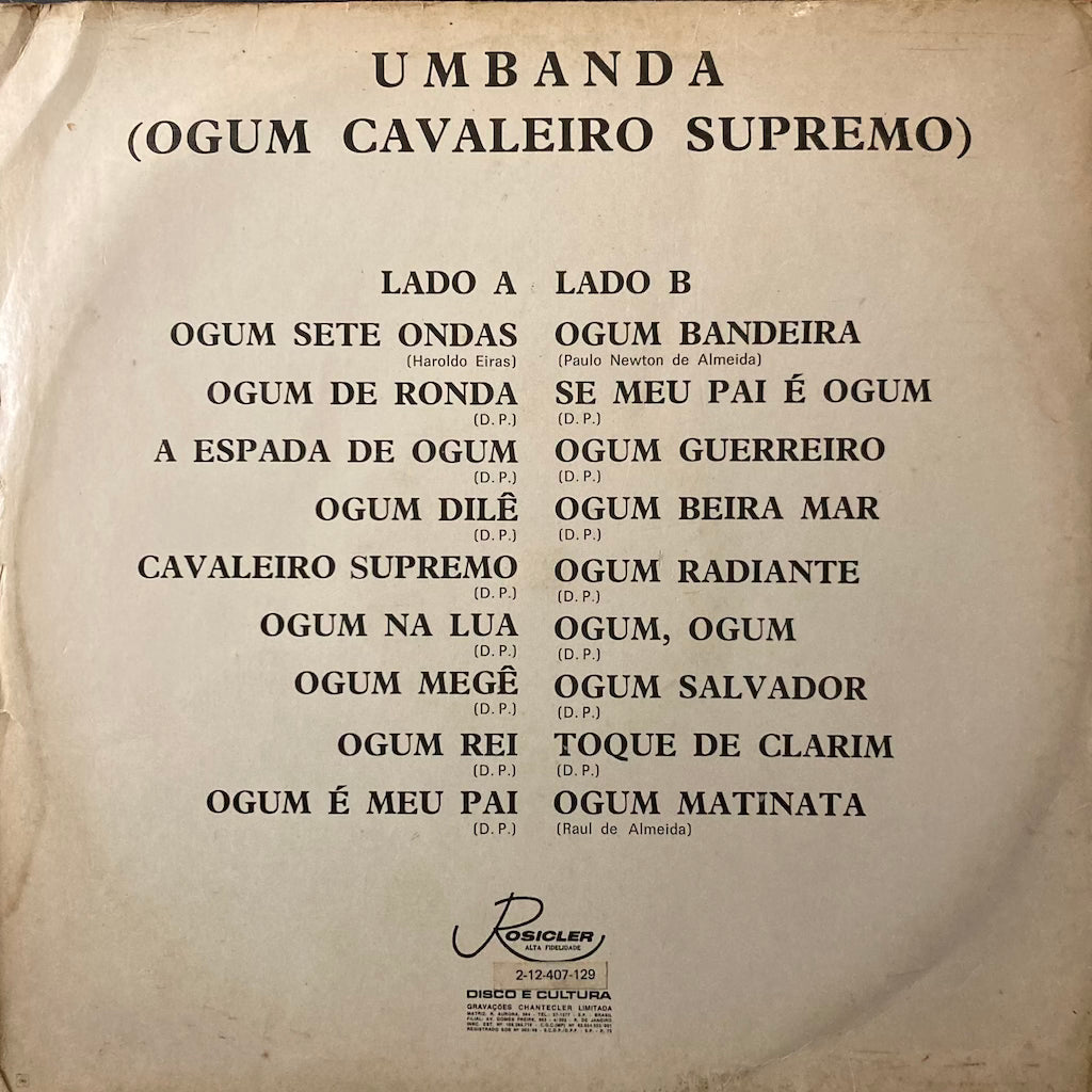 Umbanda - Ogum Cavaleiro Supremo