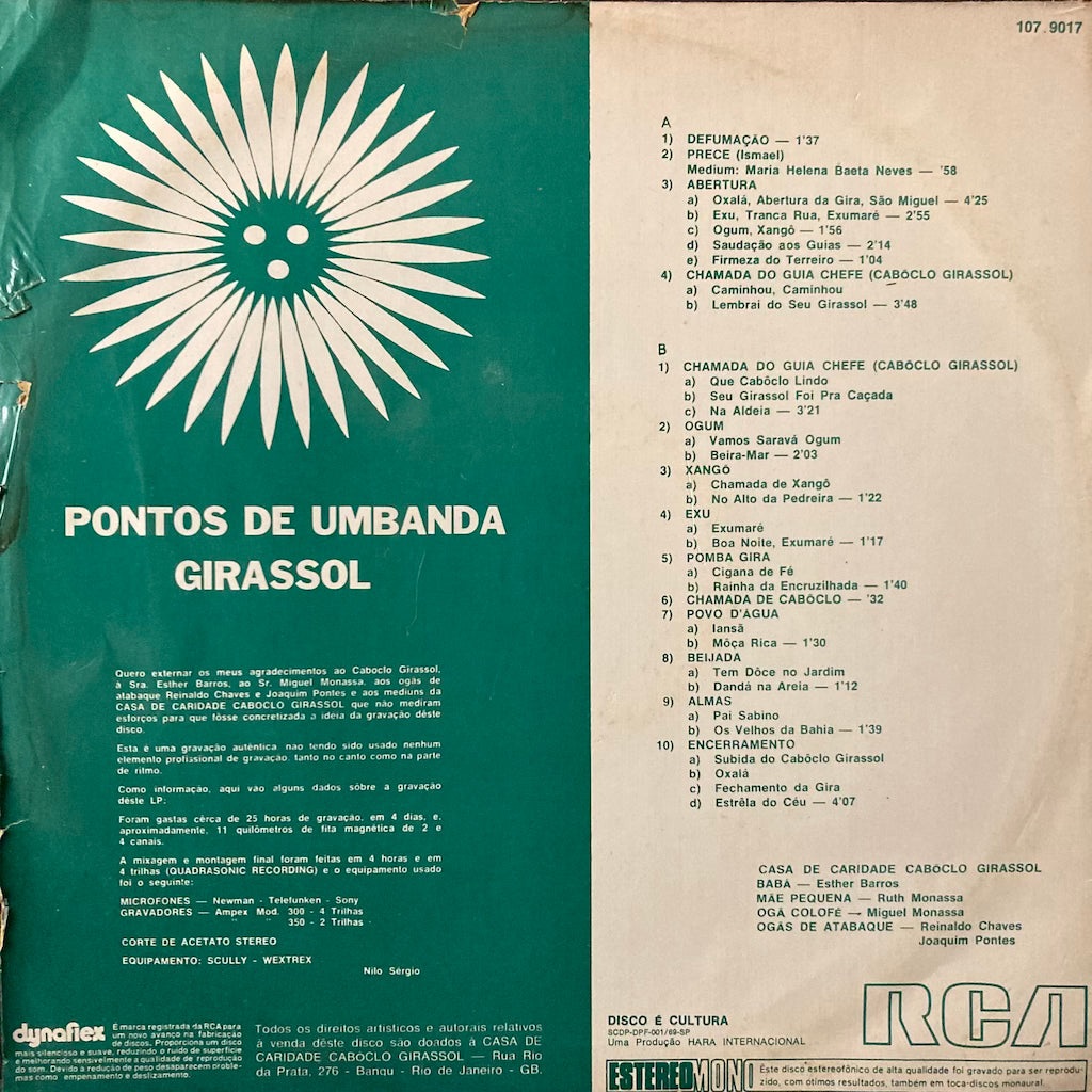 Girassol - Pontos De Umbanda