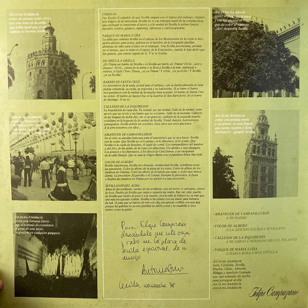 Andalucia Espiritual de Felipe Campuzano Vol. 2 - Sevilla