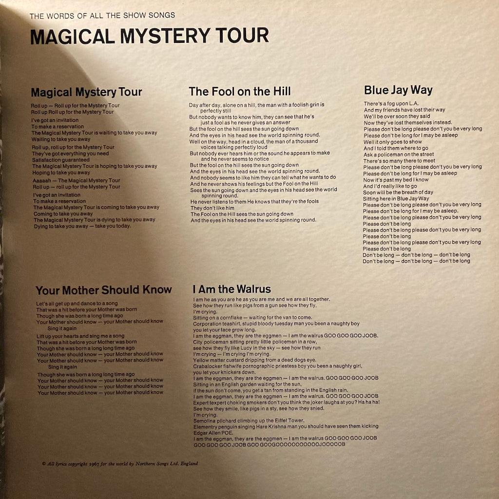 The Beatles - Magical Mystery Tour [2LP]