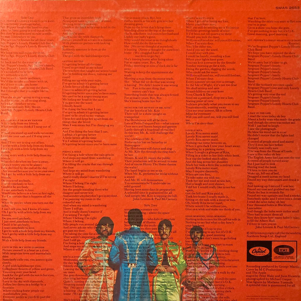 The Beatles - Sgt Pepper's Lonely Hearts Club Band