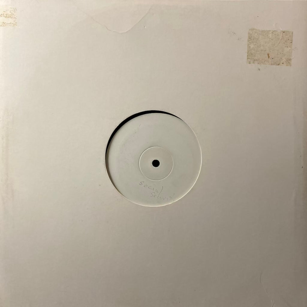 Social Security - McKlusky/Warm Bass Rising [White Label Promo 12"]