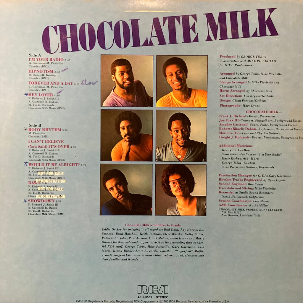 Chocolate Milk - Hipnotism