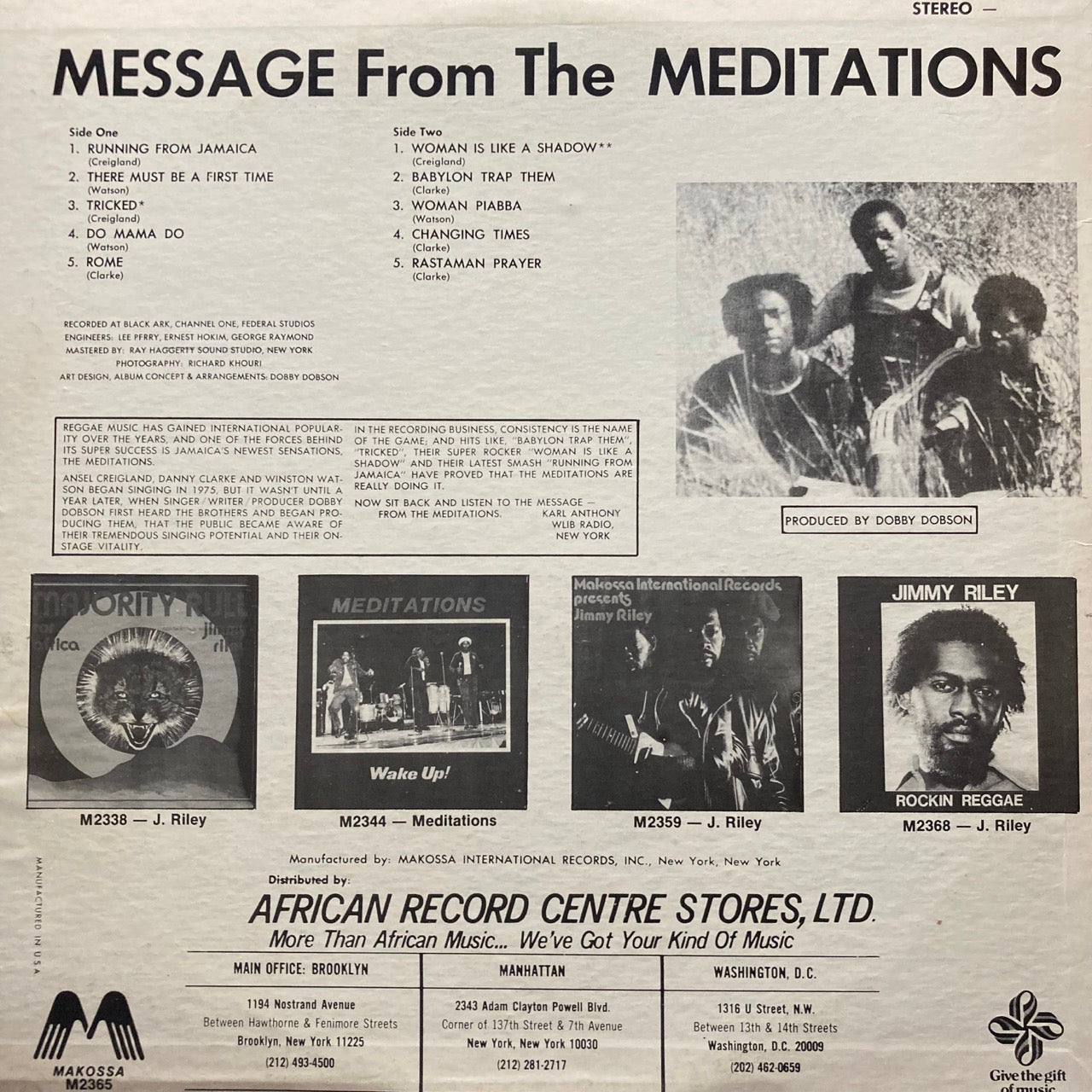 The Meditations - A Message From The Meditations