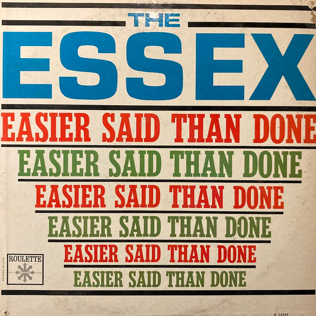 The Essex - Easier Said Than Done