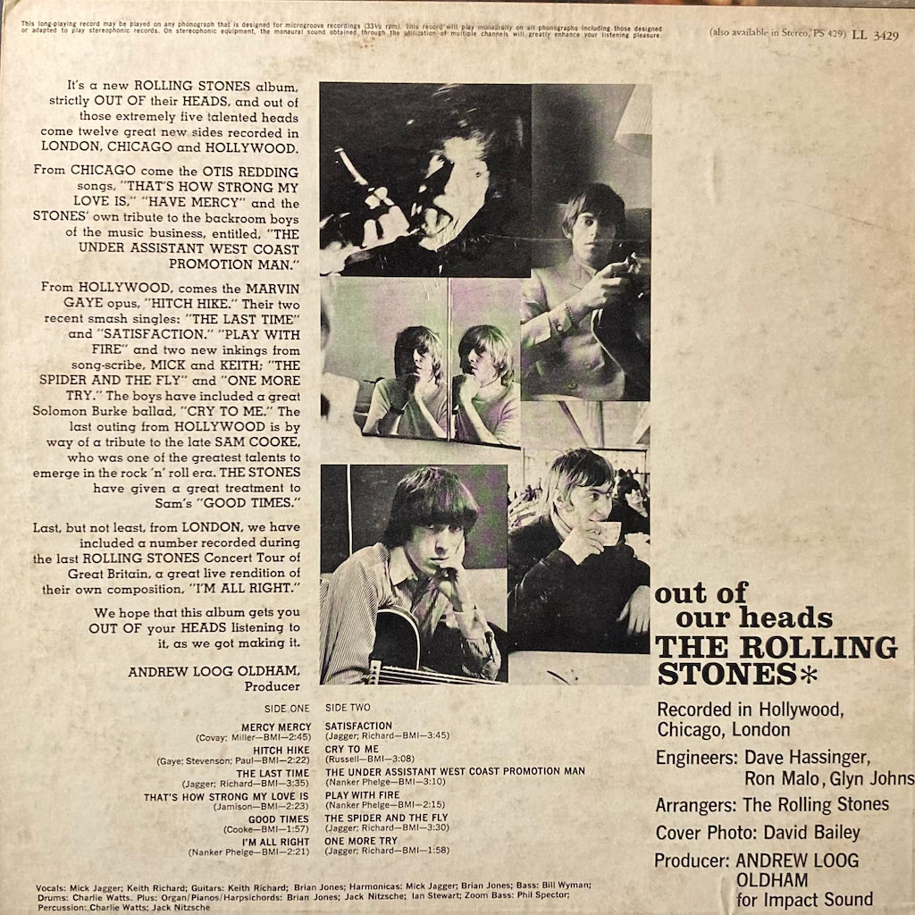The Rolling Stones - Out of Our Heads