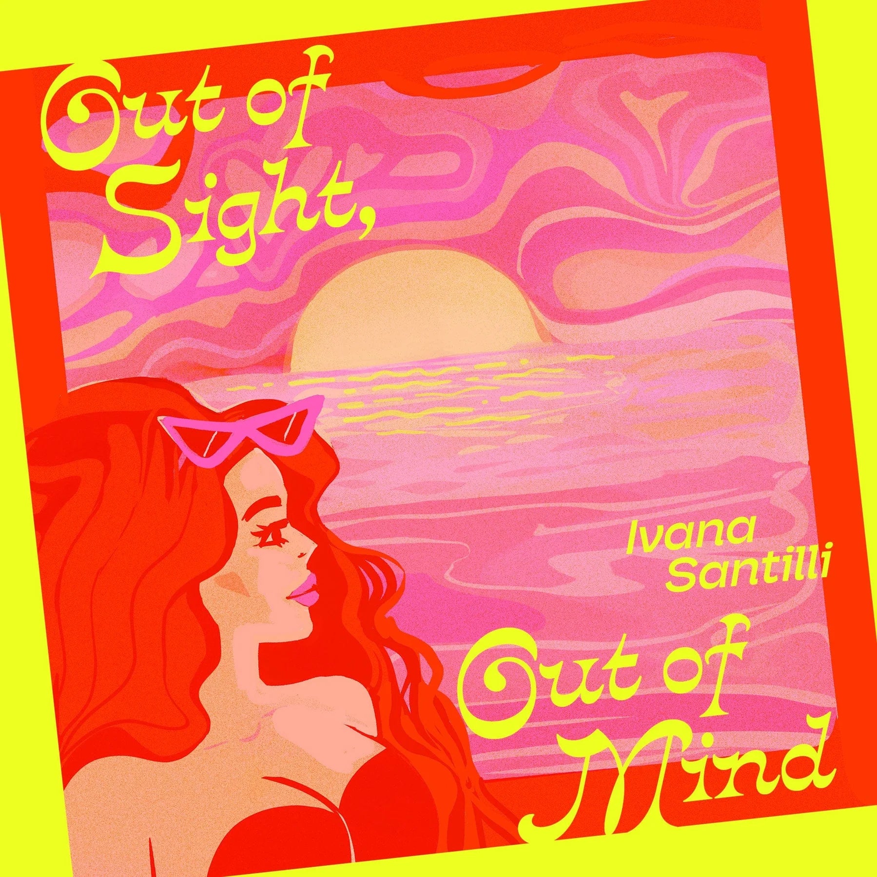 Ivana Santilli - Out Of Sight, Out Of Mind b/w Air Of Love [Picture Sleeve 7'']