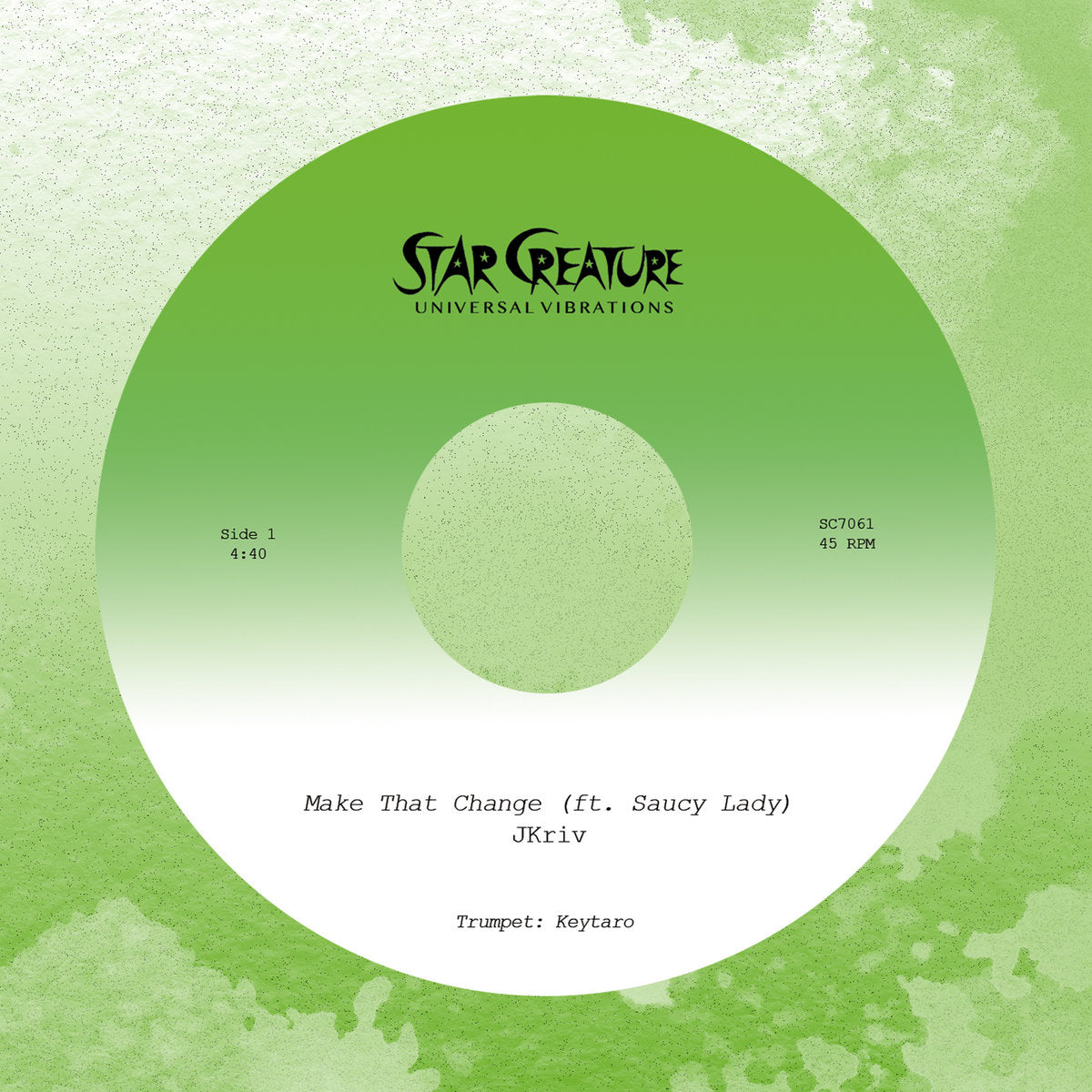 JKriv & Saucy Lady - Make That Change [7"]