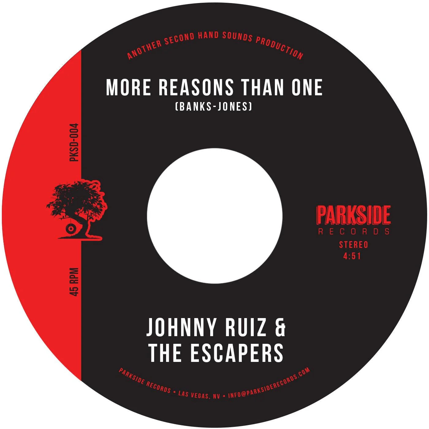 Johnny Ruiz and the Escapers - More Reasons Than One / Stay in Dub [7"]