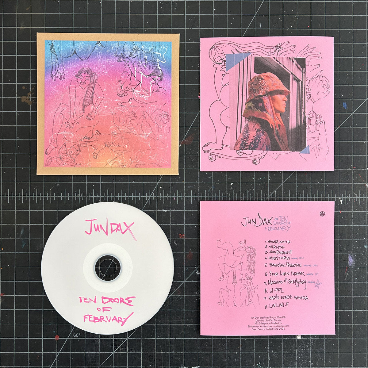 Jun Dax & JusOneOh - The Ten Doors of February [CD]