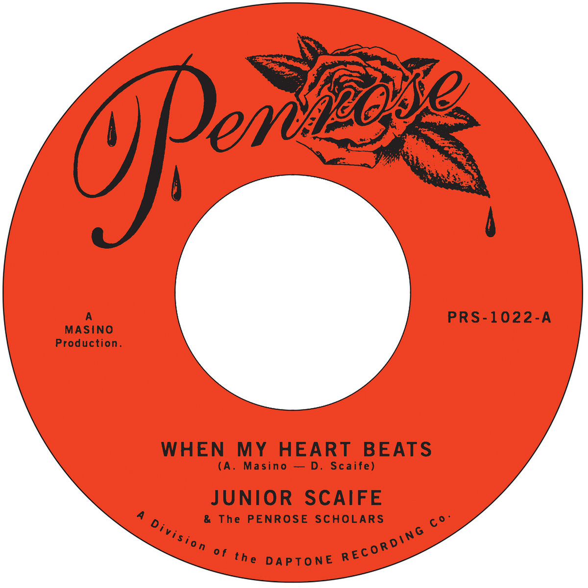 Junior Scaife - When My Heart Beats / Moment to Moment [7"]