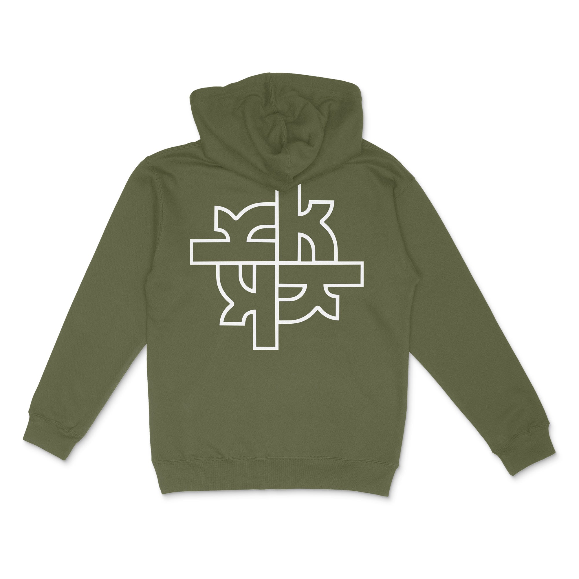 Kalapana Classic 4k Hoodie (Army Green)