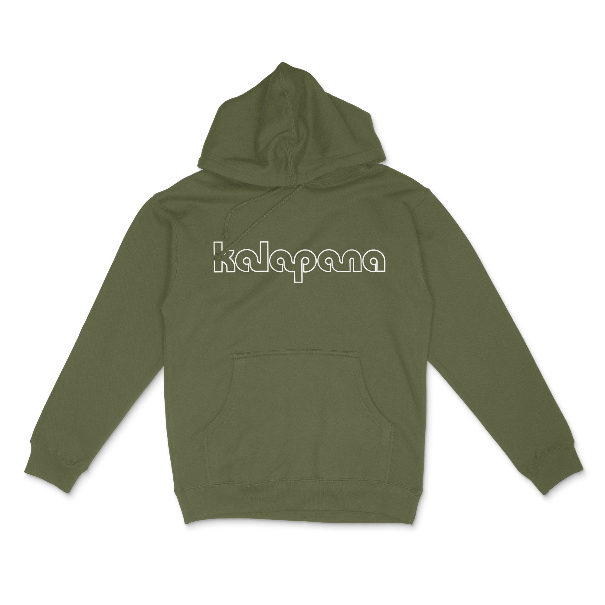 Kalapana Classic 4k Hoodie (Army Green)