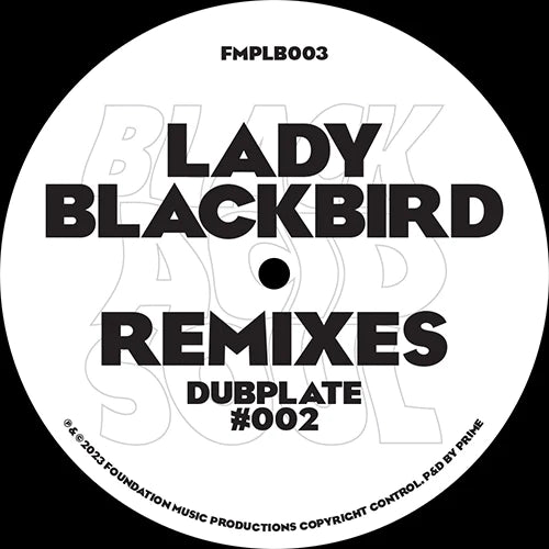 Lady Blackbird - Remixes Dubplate 002 [7"]