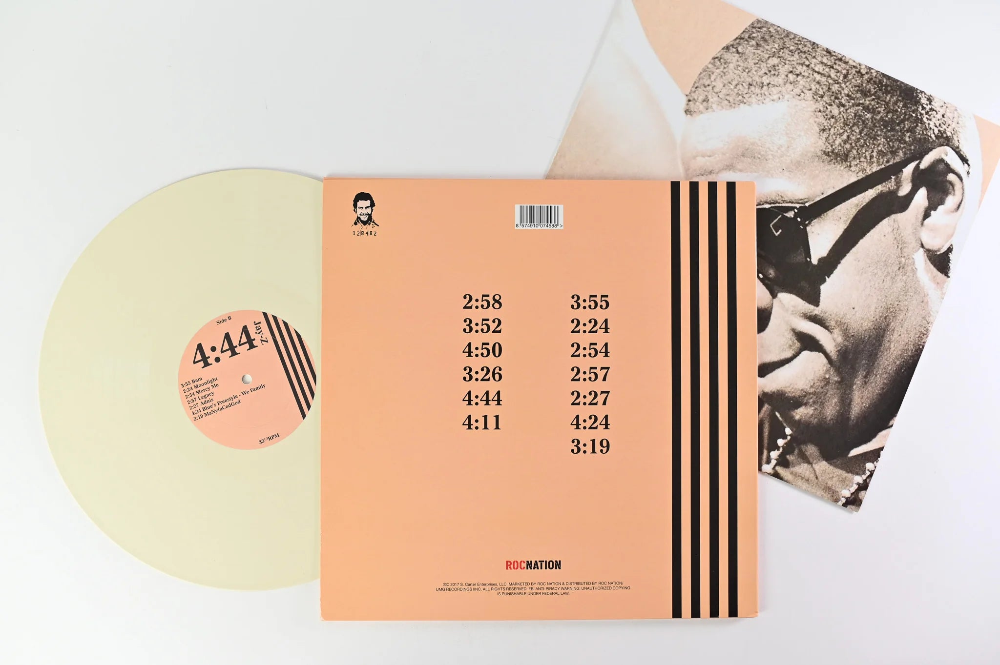 Jay Z - 4:44 (Clear Vinyl)