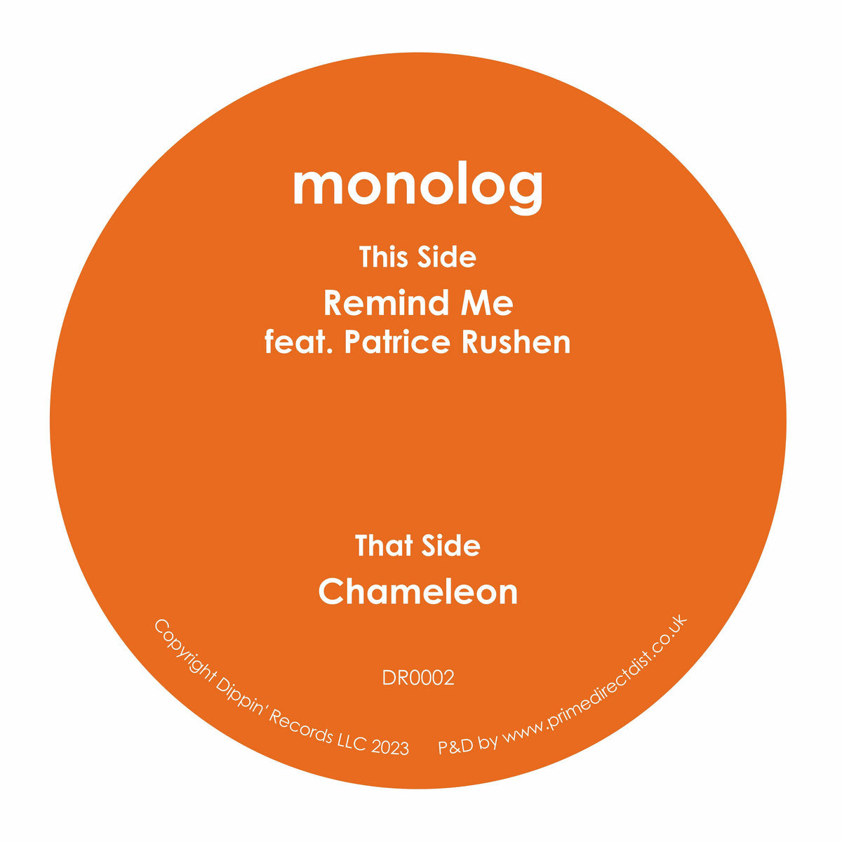 Monolog ft Patrice Rushen - Remind Me [7"]