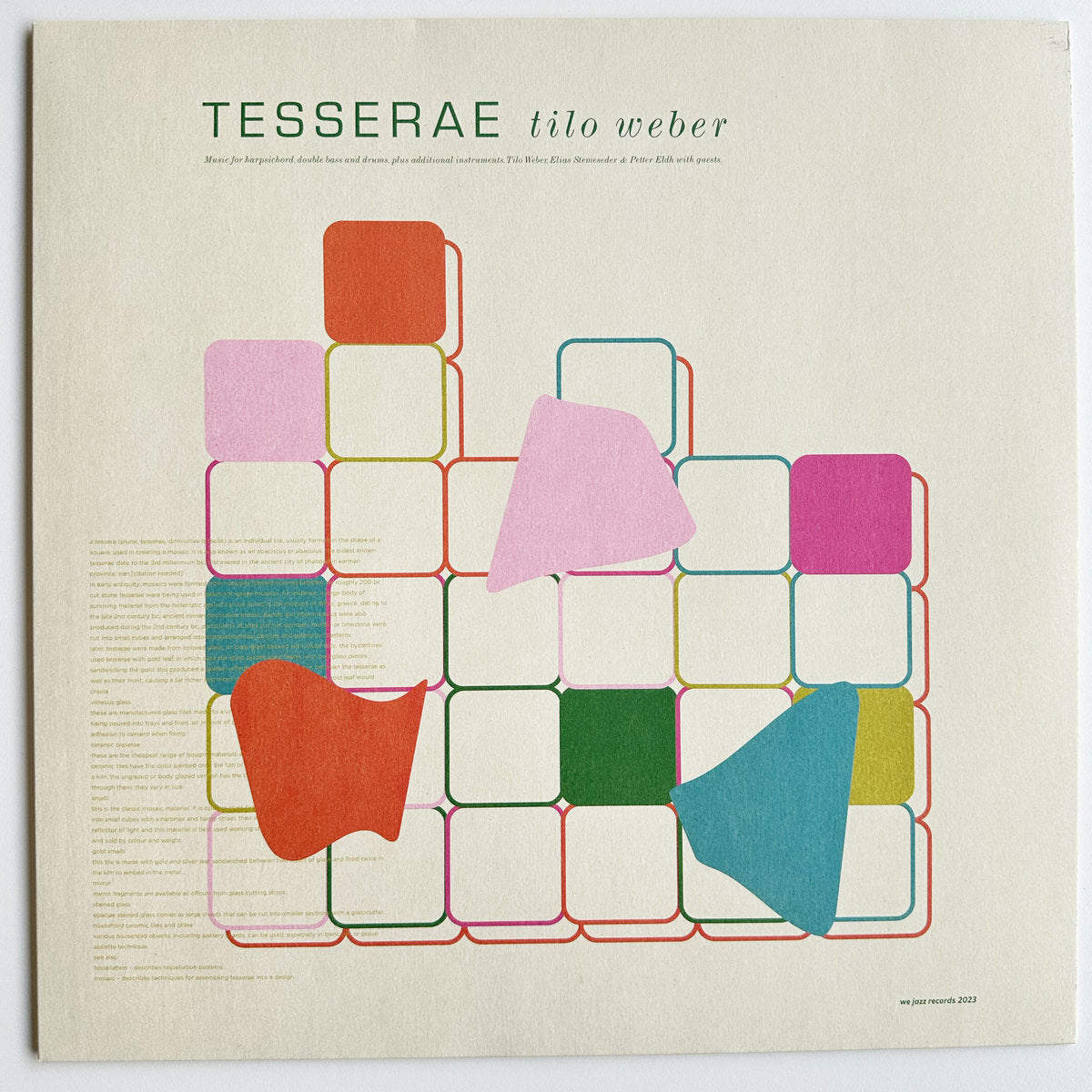 Tilo Weber - Tesserae [ SEALED ]