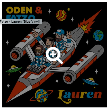 Oden & Fatzo - Lauren (Blue Vinyl)