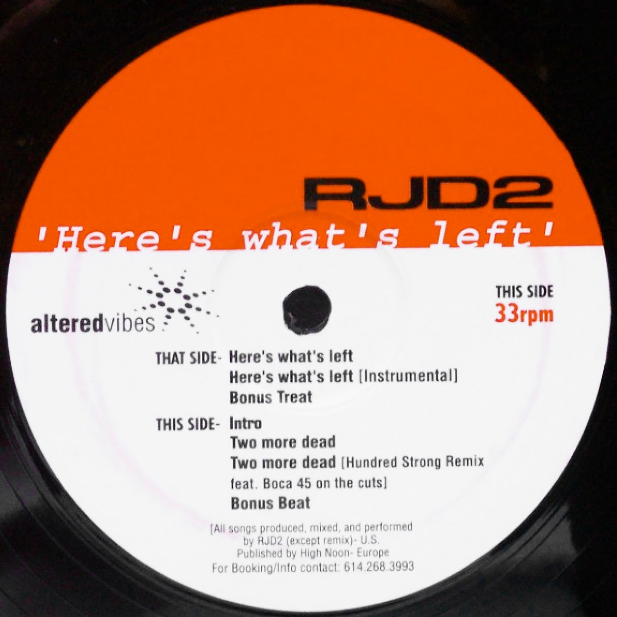 RJD2 - Here's What's Left