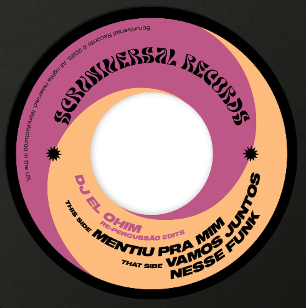 DJ El Ohm - Re-Percussão Edits [7"]