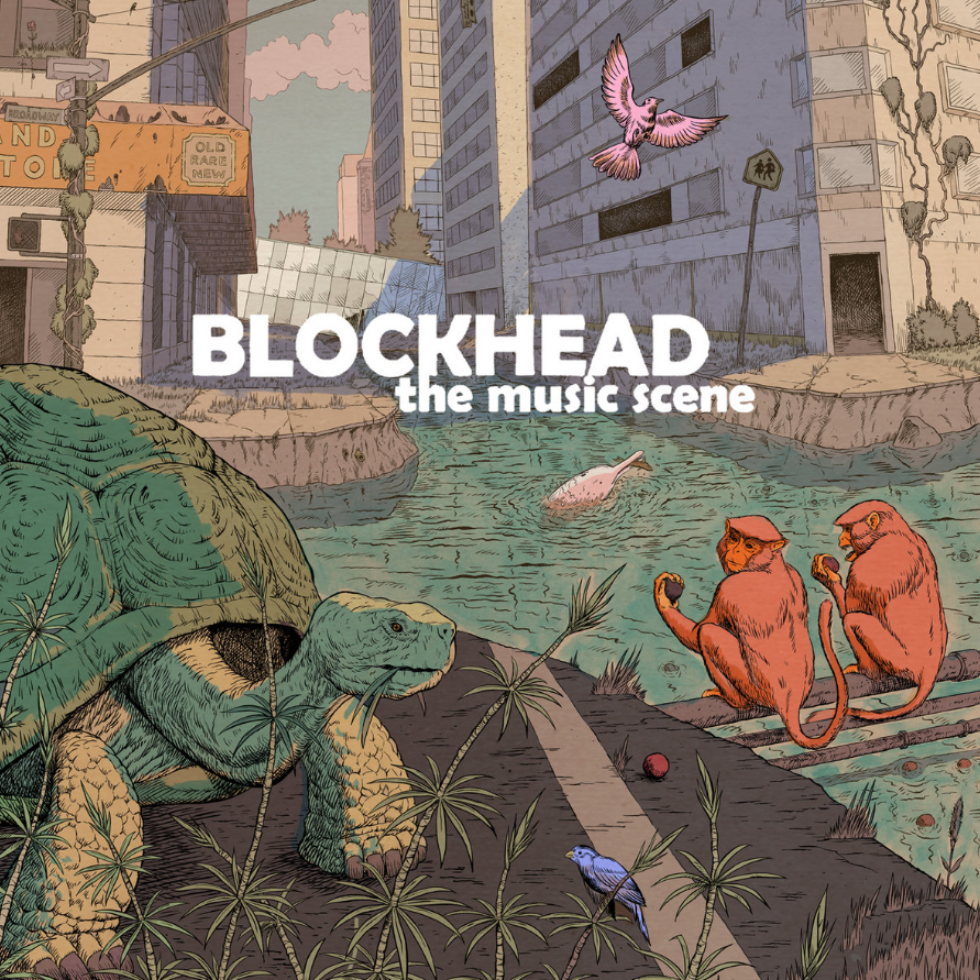 Blockhead - The Music Scene [Opaque Teal Vinyl]