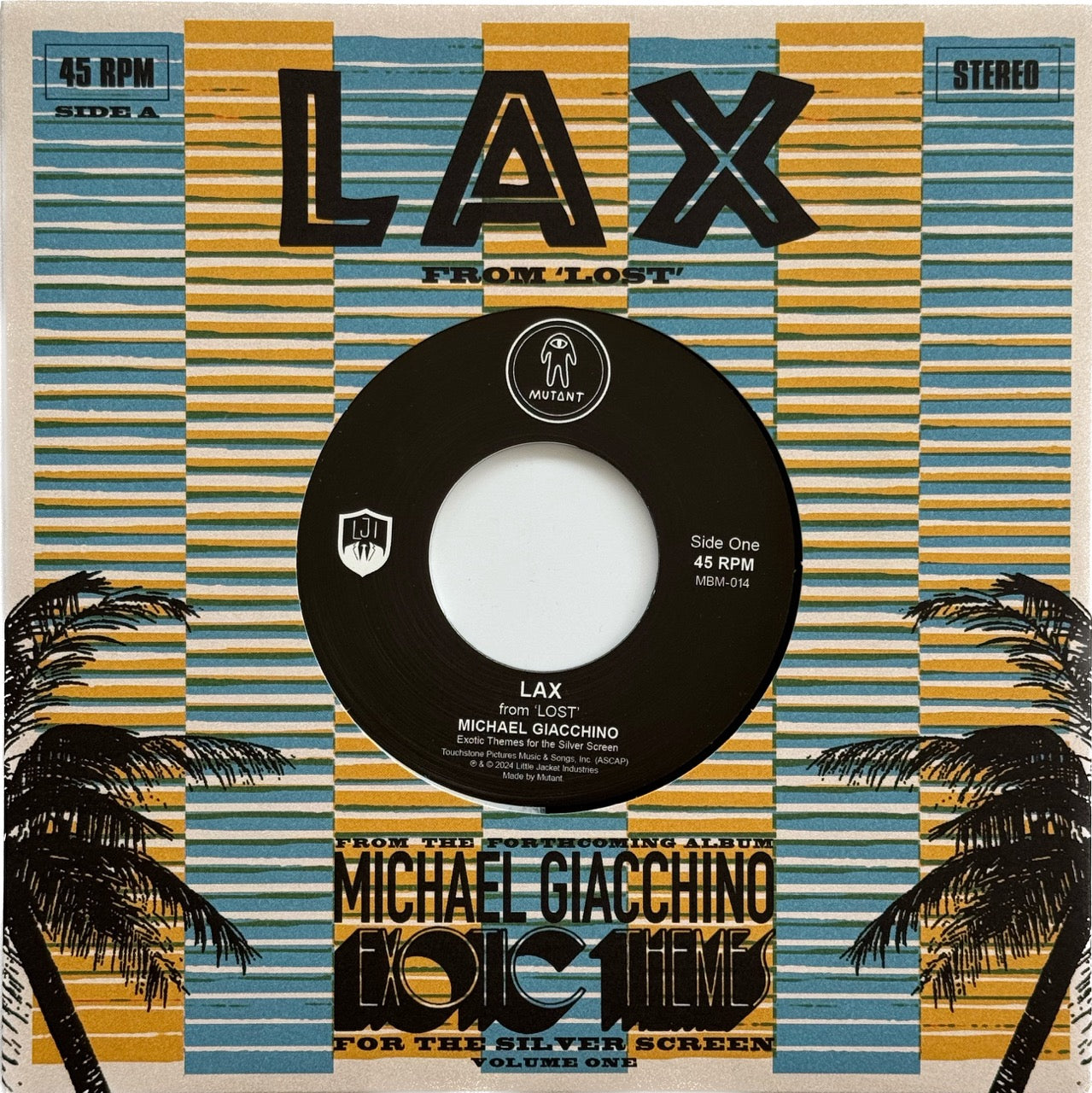 Michael Giacchino - 7" exclusive (Mutant Records)
