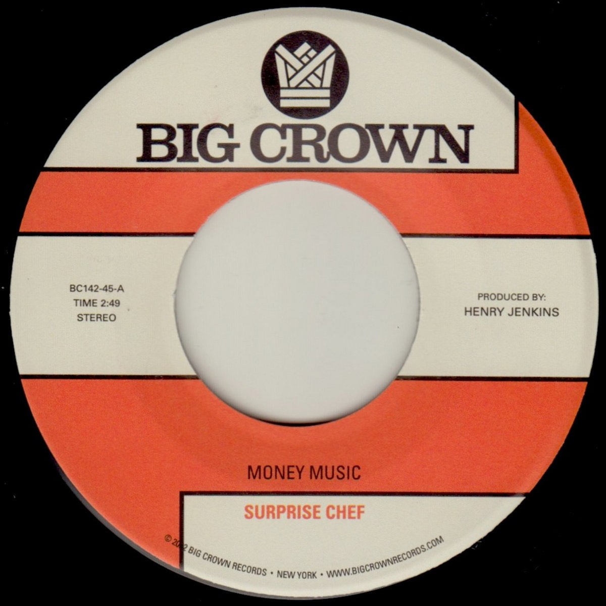 Surprise Chef - Money Music/Suburban Breeze 7"