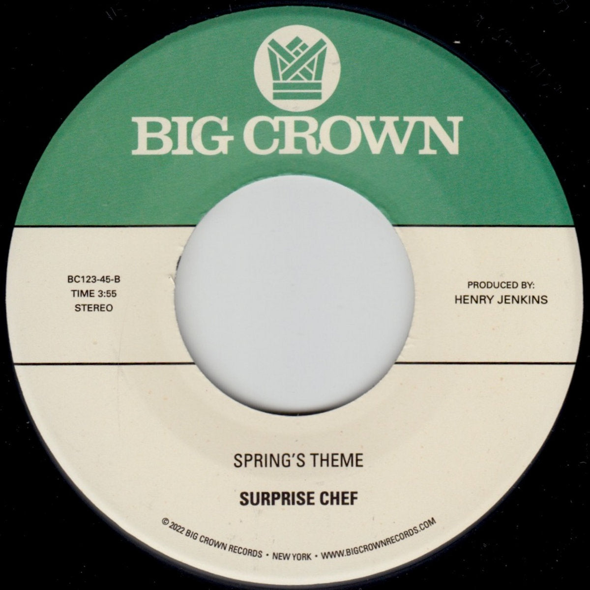 Surprise Chef - Velodrome/Spring's Theme 7"