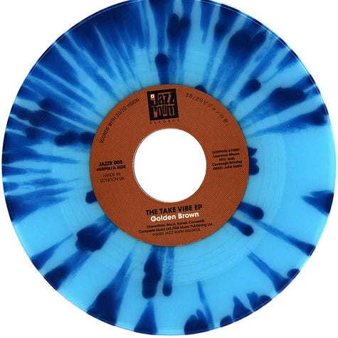 Take Vibe - Golden Brown (Splatter Vinyl) [7"]