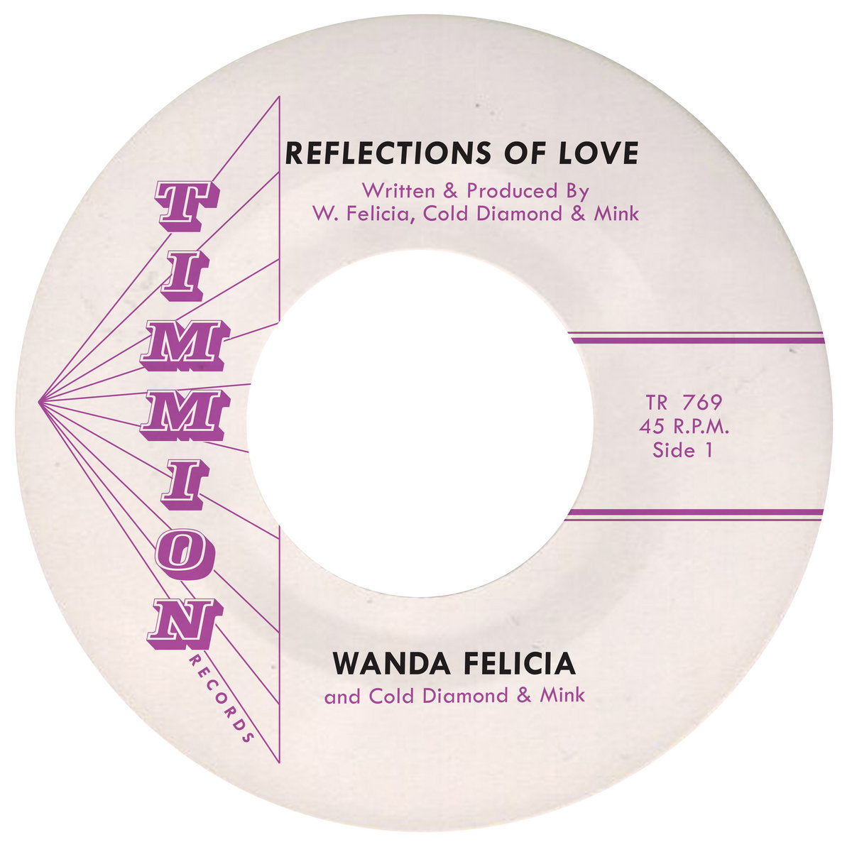 Wanda Felicia & Cold Diamond & Mink - Reflections Of Love [7"]