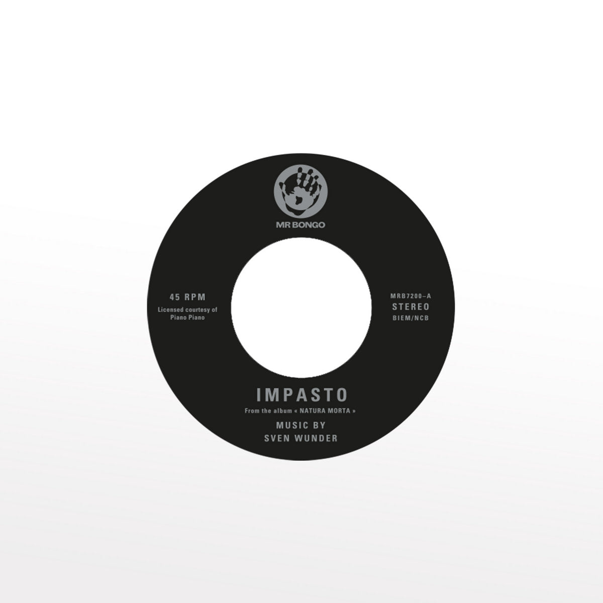 Sven Wunder - Impasto / Prussian Blue [7"]