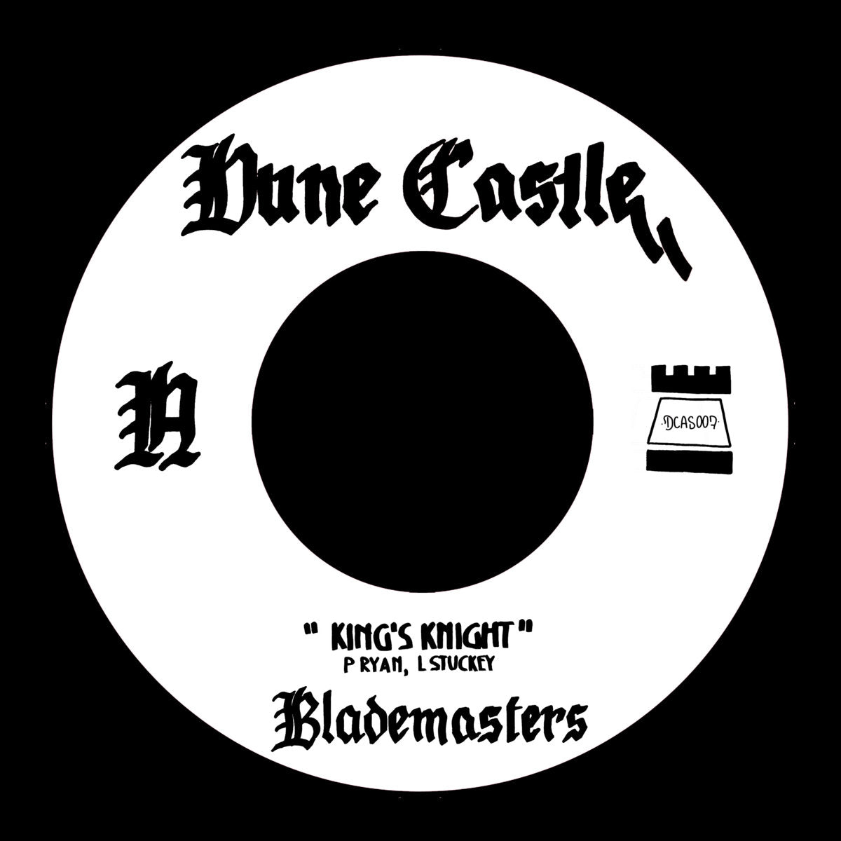 Blademasters - King's Knight / Live By The Blade [7"]