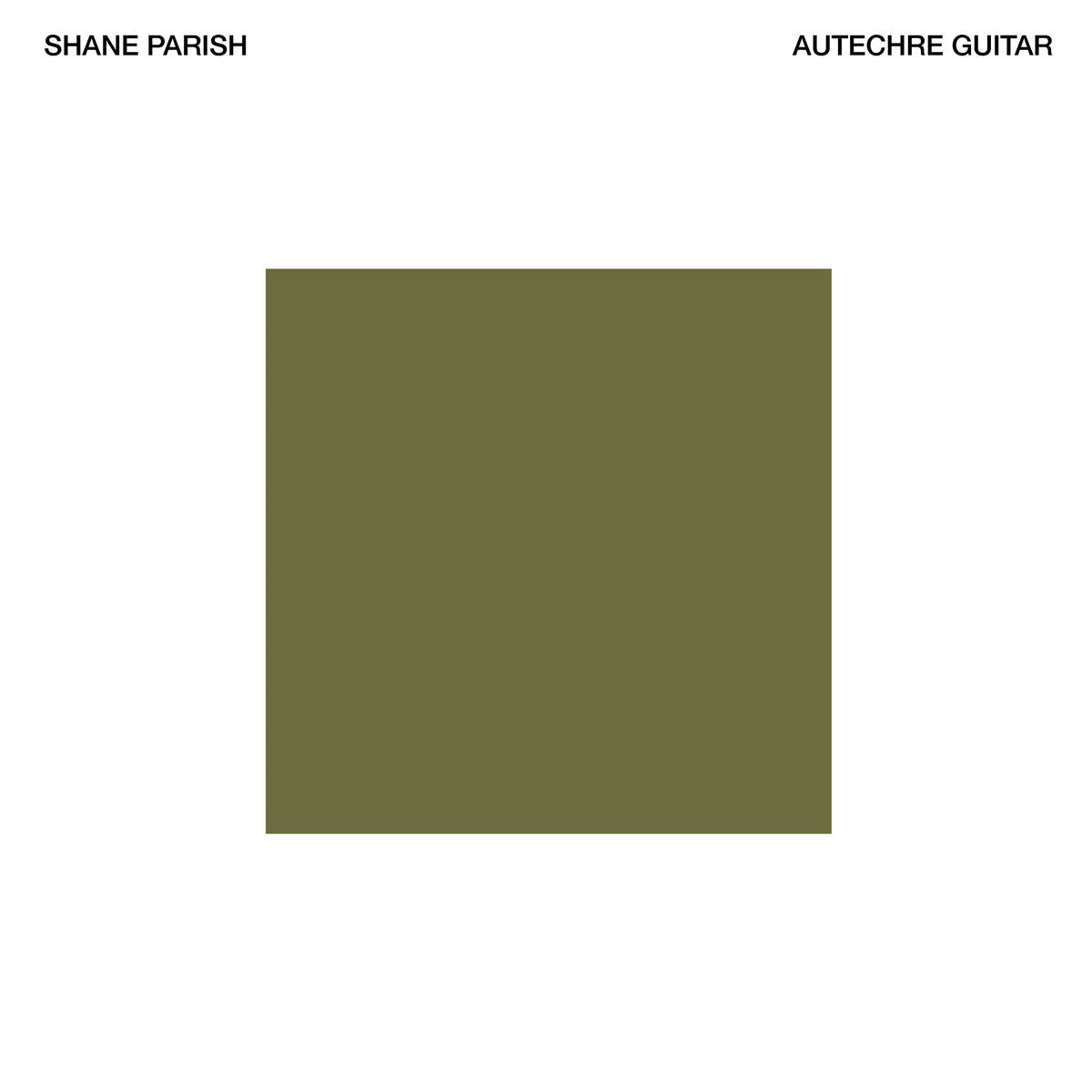 Shane Parish - Autechre Guitar