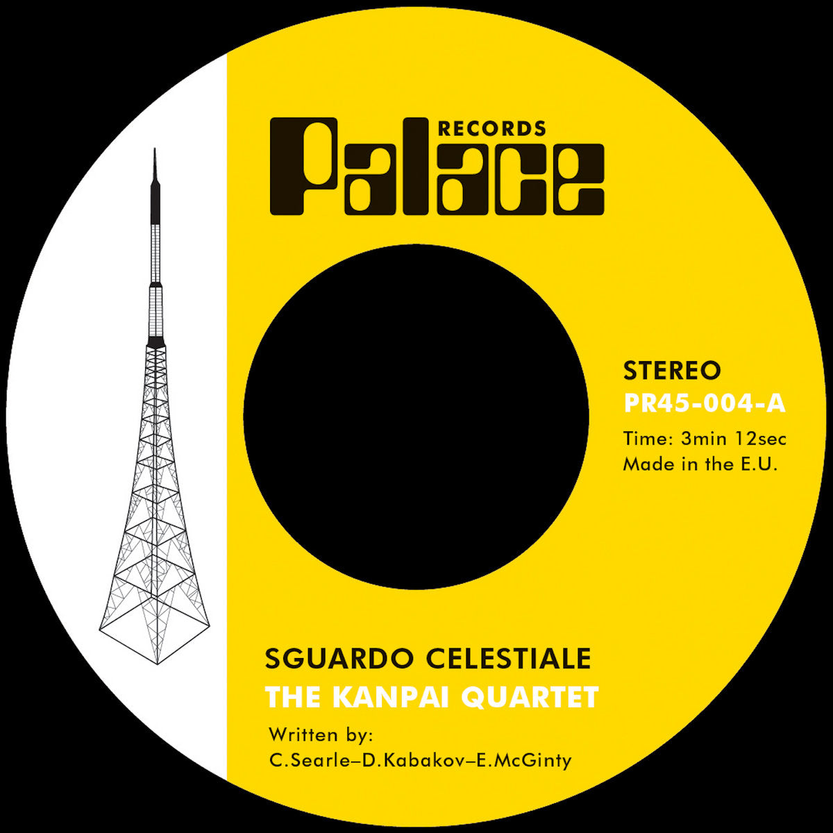 The Kanpai Quartet - Sguardo Celestiale / Five Days [7"]