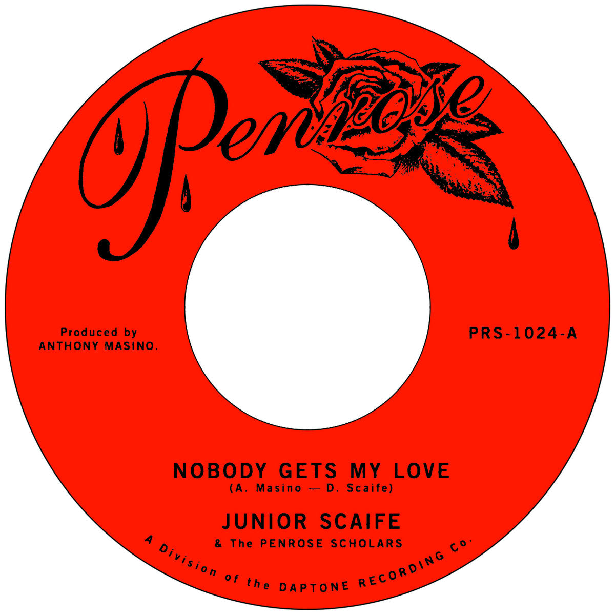 Junior Scaife - Nobody Gets My Love / Too Much Too Soon [7"]