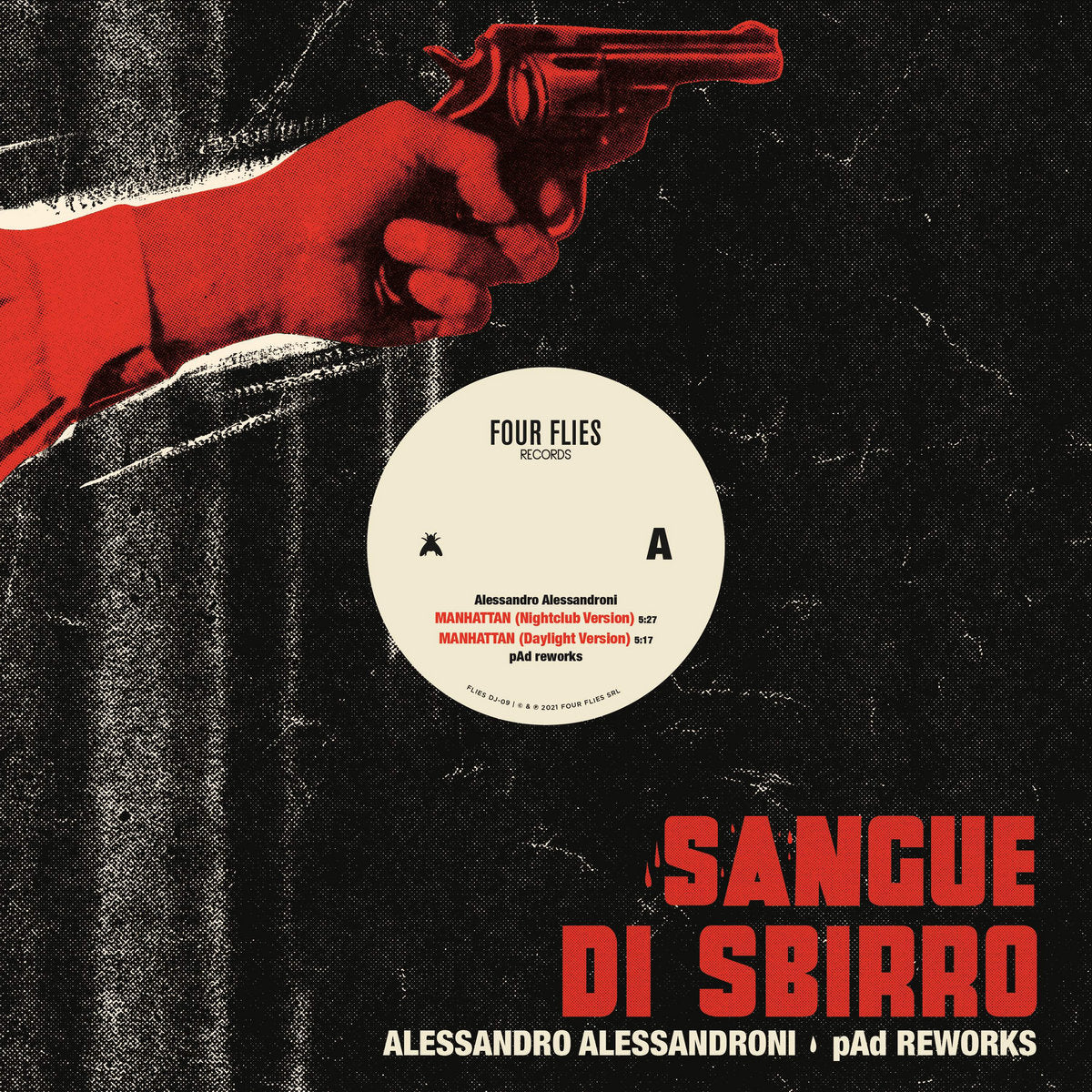 Alessandro Alessandroni - Sangue Di Sbirro, pAd reworks [12"]