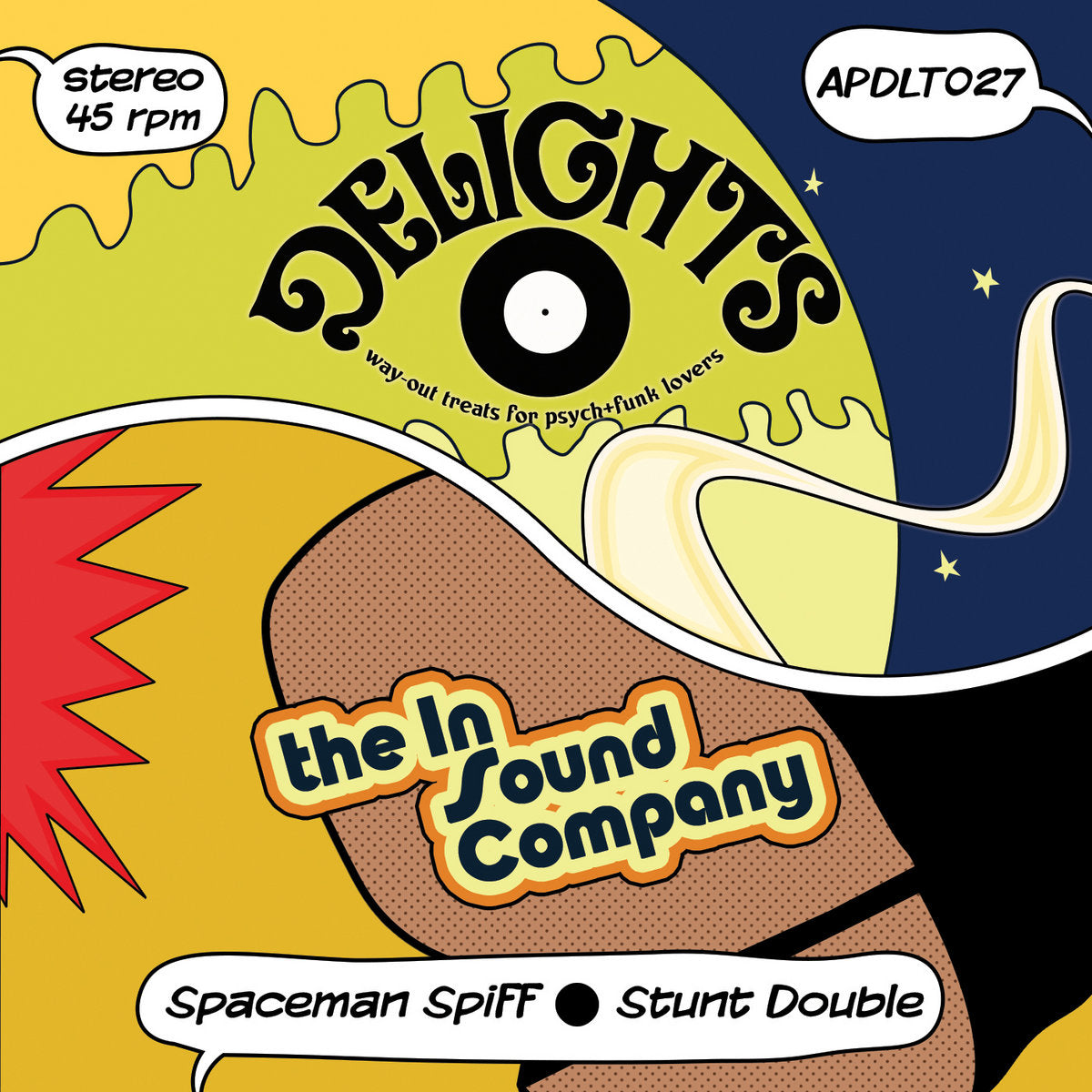 The In Sound Company - Spaceman Spliff / Stunt Doubl [7"]