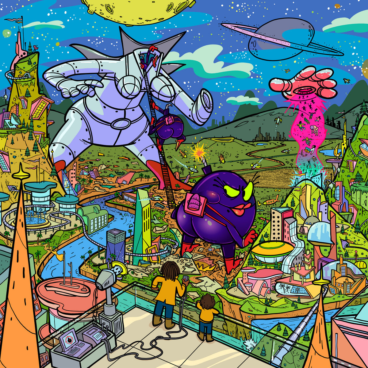 Flying Lotus - BIG MAMA [Sky Blue Vinyl]