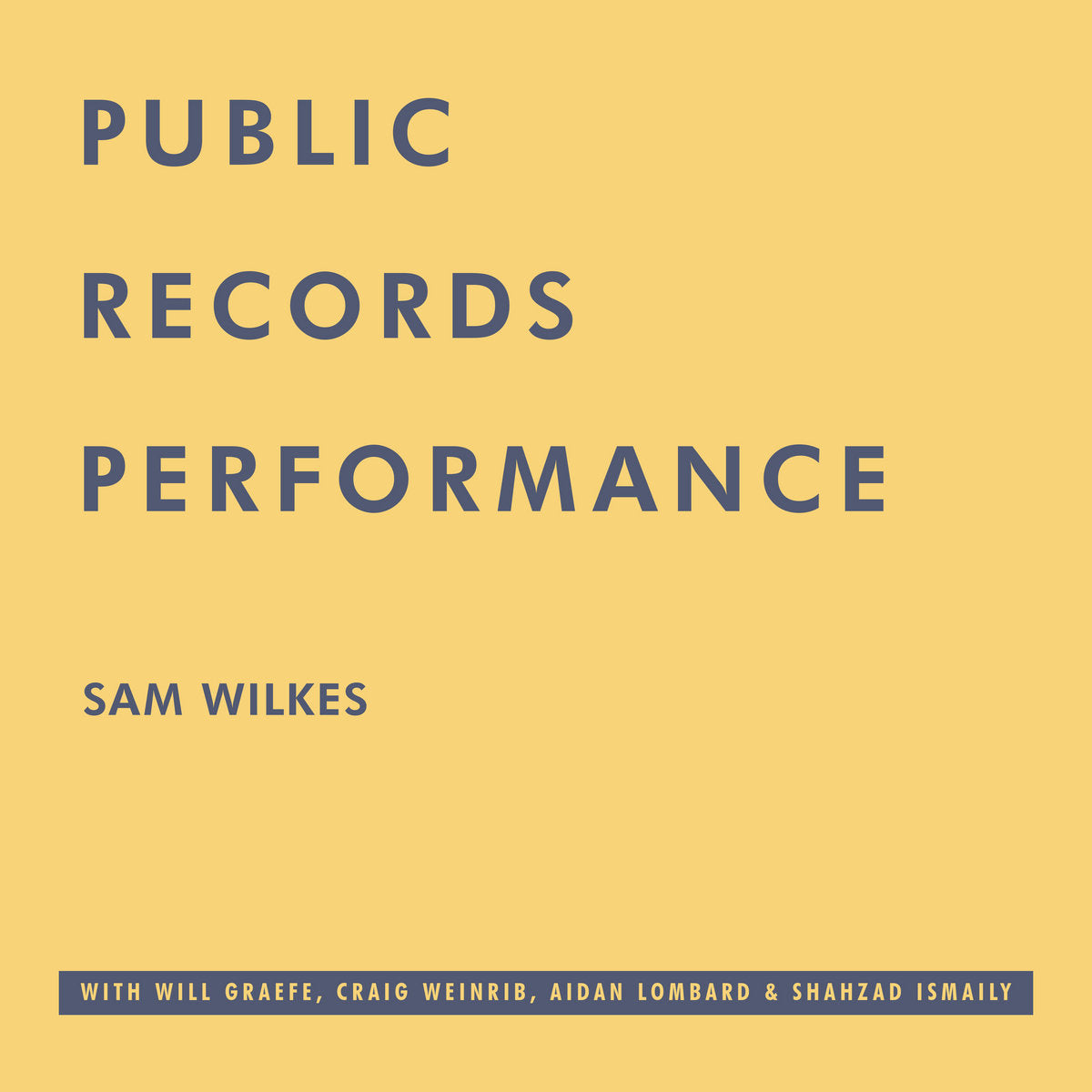 Sam Wilkes - Public Records Performance