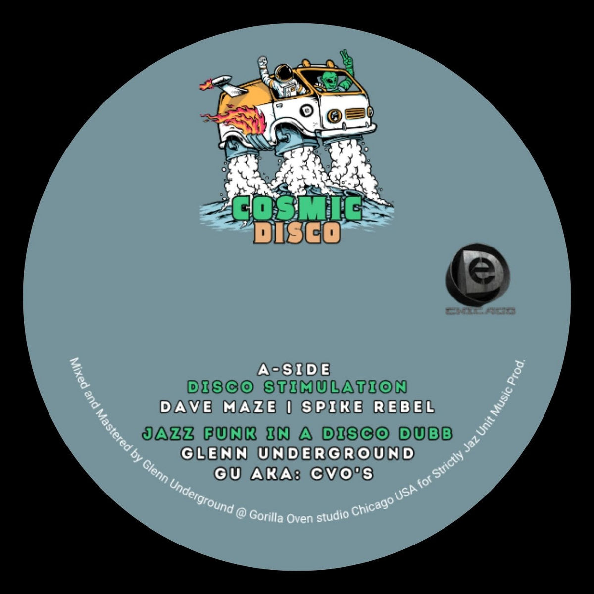 Dave Maze, Spike Rebel, Glenn Underground - Cosmic Disco